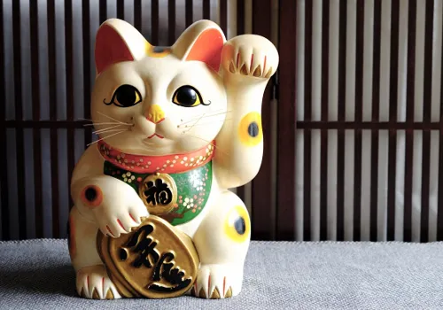 招き猫の画像